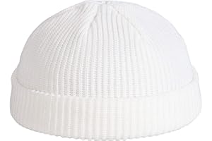 ANEWISH Gorro de Punto de Doble Capa para Hombre y Mujer,Beanie Gorro de Invierno,Suave y Grueso,Unisex Sombreros de Invierno