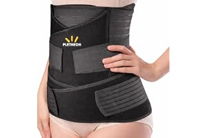 PLETHEON 3-i-1 magband efter förlossning efter graviditet postpartum bukbä för kvinnor efter födseln stödband återhämtning