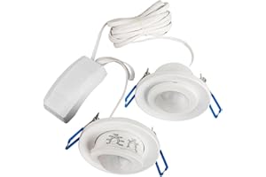 Maclean MCE143 Dual-Movement Pir Motion Detector Built-in Range 8m / 1200W/300W (MCE143)