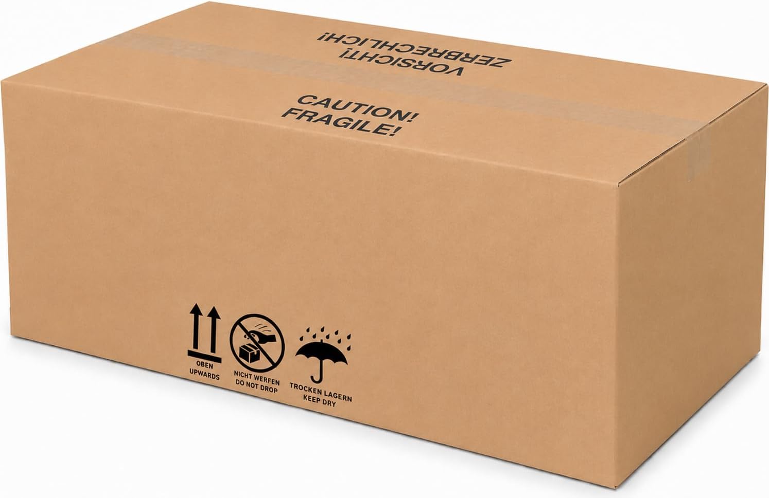 Technische Daten & Spezifikationen : Versandkarton 120x60x60 cm 2-wellig DHL Maxim
