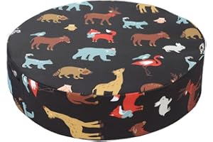 ShiftX4 Baby Booster Cushion, Transportable Booster Seat, Easy to Clean Wipe Down, Adjustable Washable Toddler Dining Chair Pads, Round Seat