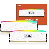 V-Color Manta XFinity+ OLED ARGB 32GB (2x16GB) DDR5 6400MT/s CL32 1.4V, Intel XMP 3.0, SK Hynix IC, Beyaz Masa&uuml;st&uuml; Bellek RAM