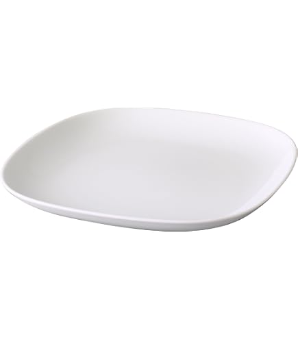 IKEA VÄRDERA Teller, 25x25 cm, Weiß Küche, Haushalt & Wohnen