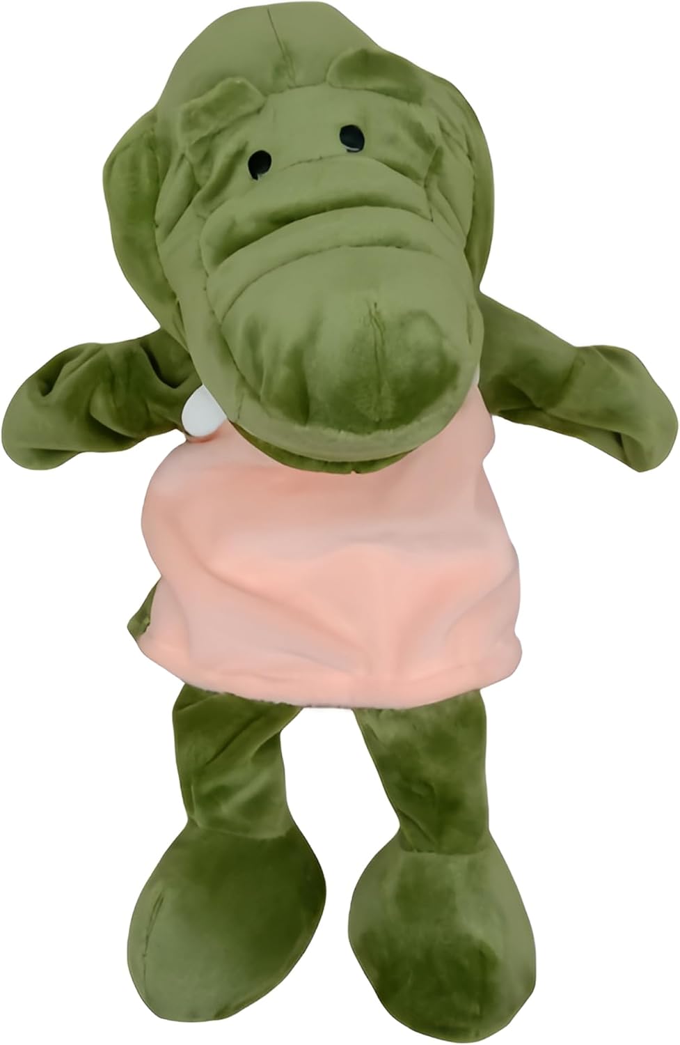 Proumhang Marionetas De Mano De Cuerpo Completo para Niños,Animal Títeres de Mano Granja Títeres Juguetes Set,Juguetes de Peluche con Boca Abierta Móvil,Regalos para Niños y Niñas 35cm Cocodrilo