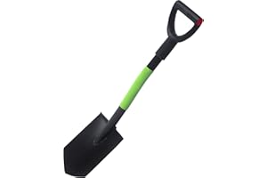 Garronda Spaten Garten nützliches Garten Zubehör für Pflanzen und Gartenarbeit Länge: 78 cm GD-0001 (Schaufel aus Metall mit Metallschaft)