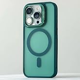Compatible with Coverzone iPhone 13 Pro Transparent Full Color M with Camera Protection, Compatible with Magsafe, which can be a stand with Camera Lens Apparatus