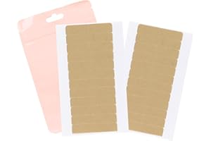 Goo Goo Hair Extension Tape - Double Sided Adhesive Replacement Tapes, 24pcs, 1.6-3inch Each