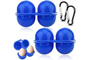 CLDURHGE 2 PZ Portauova di Pasqua Portatile Corrispondente Contenitore, Griglia Porta Uova da Frigo, Portauova Porta Uova da Frigo – Elegante e Funzionale Portauova Frigorifero per Conservazione Sicura di Uova