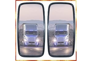 EASY LINK 2 espejos retrovisores universales para camiones, autobuses, exteriores, 36 x 18 cm, certificado E