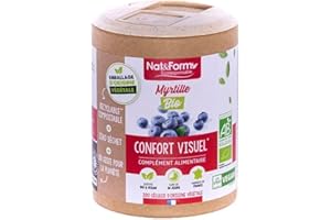 NAT & FORM Nat&Form Myrtille Bio Confort Visuel 200 Gélules