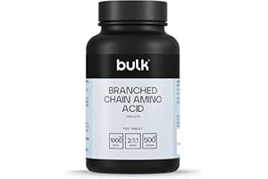 Bulk Pure Branched Chain Amino Acid (BCAA) Tablets, 1000 mg, Pack of 100