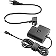 HP Adattatore di Alimentazione USB-C da 65 W, Compatibile con i Notebook HP Pro, Elite ed EliteBook, Nero