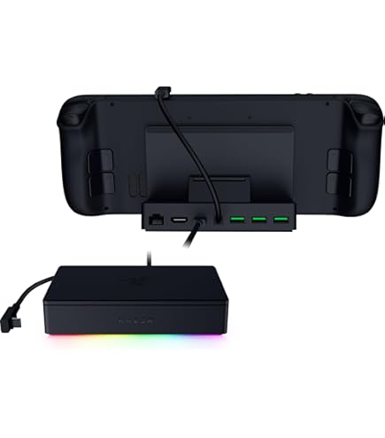 Razer Thunderbolt 4 Dock : Thunderbolt 4 Certified - 10 Ports in