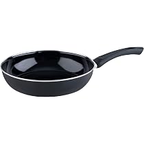 Riess Schnitzelpfanne 28 Cm – Emaille-Pfanne Aus Österreich, Schwarz, Für Induktion, 3 Liter