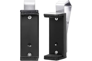 AOZUO 2 clips para abridor de puerta de garaje, universal clips de visera ajustables, soporte para control remoto de puerta para controles remotos de diferentes tamaños (5,3-7,2 cm)