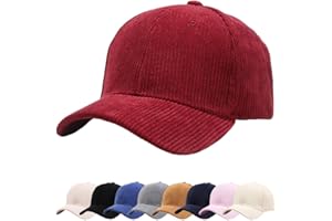 Cozyan Casquette de Baseball Coton Baseball Cap Hommes Femmes Femme Hiver Unisexe Réglable Casquette Homme Hiver Casquette de Baseball Homme Femme Légère Warm Winter