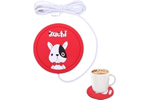 QEEROYO Kaffeewärmer, Tassenwärmer, Tassenwärmer Getränkewärmer, Elektrischer Kaffeewärmer, USB-Tassenwärmer, für Tee, Wasser, Milch Wärmeplatte