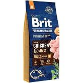 Brit Care Tavuklu Premium Orta Irk Yetişkin K&ouml;pek Maması 15 Kg