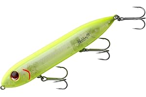 Heddon Super Spook Topwater Fishing Lure for Saltwater and Freshwater