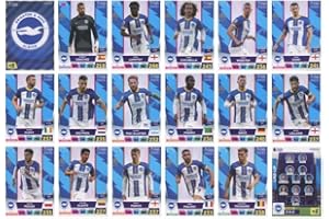 GENERIC PANINI ADRENALYN XL Premier League 2023 Full 18 Card Team Set Brighton