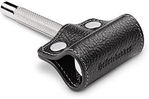 STÖRTEBEKKER SHAVING ACCESSORIES Störtebekker® Protezione per rasoio di sicurezza Premium - protezione per lama di rasoio di alta qualità in vera pelle bovina - adatta a tutti i rasoi e rasoi di sicurezza - idea regalo