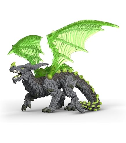 SCHLEICH Mini Creatures Série 5 – Set Complet De 16 Figurines – Mondes Lave, Glace, Pierre, Jungle – Dès 7 Ans