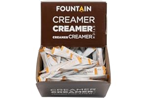 FOUNTAIN CREAMER STICK DE 2,5 gr. - Lait en poudre en dosette inviduelle dans une boîte self-service. Parfait pour une tasse de café. 2,5gr X 600 pièces.