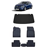 Matmaster Renault Clio 5 2023 Model İle Uyumlu 5D Premium Ekstra Havuzlu Paspas Ve Bagaj Havuzu Set