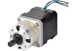 STEPPERONLINE 5:1 Planetary Gearbox Nema 17 Geared Stepper Motor 1.68A for DIY 3D Printer/CNC Extruder