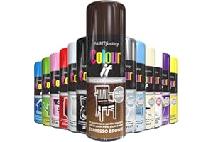 AlezyB - Espresso Brown 400ml All Purpose Spray Paint | Use on Metal, Wood, Plastic and Multipurpose Aerosol Professional Quality Perfect Finish, for Interior Exterior and Excellent Coverage