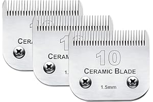 COSYONALL Lama di Ricambio Staccabile per tosatrice per Cani da Compagnia Compatibile con tosatrici Andis Oster A5, Serie Wahl KM