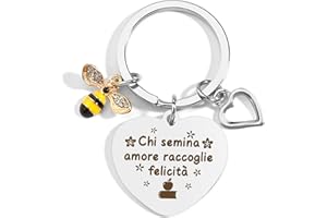 RGHSZ Regalo Maestra Portachiavi Regali Maestre, Regali Maestre Fine Anno Regalo Per Insegnante Portachiavi Maestre Personalizzato Idee Regalo Per Insegnante Portachiavi Insegnante