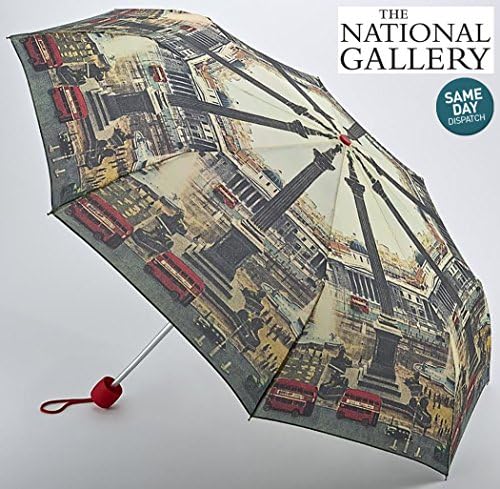 National Gallery Fulton 1950 Vintage London Folding Handbag Size Umbrella Minilite 25cm Closed