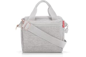 reisenthel allrounder M florist indigo - Versatile borsa da medico per viaggi, lavoro o tempo libero - Con pratica funzione trolley clip-on, Couleur:sky rose