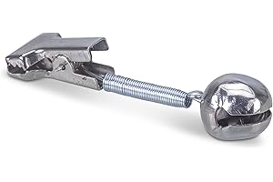 SÄNGER TOP TACKLE SYSTEMS Saenger Einzel - Rutenglocke mit Klemme 2 Stück Aalglocke von SPECITEC