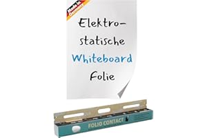 FOLIO CONTACT Ochronna tablica kontaktowa: Opatentowana folia - elektrostatyczna wielokrotnego zapisywania przylega bez pomocy na prawie wszystkich powierzchniach