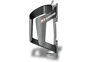 SKS Germany Slidecage uchwyt na butelki do rowerów (uchwyt na napoje dla osób lewo- i praworęcznych, umożliwia wyjmowanie butelki z góry i z boku, do małych i pełnych ram do zawieszenia)