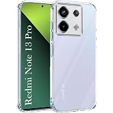 KZY İletişim Xiaomi Note 13 Pro 4G ile Uyumlu Kapak Kamera Korumalı S&uuml;per Silikon Şeffaf Kılıf