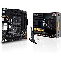 ASUS TUF Gaming B550M-PLUS (Wi-Fi), AMD B550 (Ryzen AM4) Micro ATX Motherboard (PCIe 4.0, Dual M.2, 10 DrMOS, DDR4 4400…