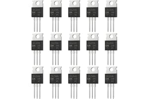 15 stycken IRLZ44N N-kanal MOSFET transistor, 55 V 47 A 3-polig