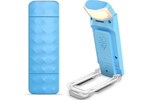 Mexllex Lampe de Lecture, Liseuse Lampe lecture pour lire au lit lampe livre lecture Rechargeable 3 Couleurs Protection des Yeux & 5 Réglages de Luminosité, Cadeau pour Liseusurs Enfants