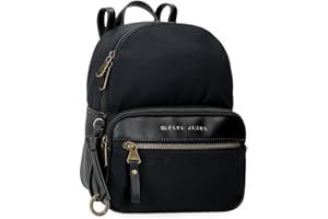 Pepe Jeans Morgan, mochilas casual, bolsas de viaje, beige y negro piel sintética de mujer, de Joumma Bags