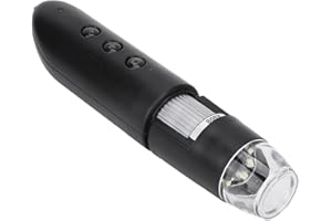 ASIXXSIX Detector de Cuero Cabelludo, Detector de Cuero Cabelludo 800X con Luz LED Blanca, Cámara Portátil de 2MP, Diagnóstico de Piel, Analizador de Cabello para el Crecimiento del Cabello