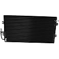 TRQ AC Condenser A/C Air Conditioning Direct Fit Compatible with Chevy Astro GMC Safari Van