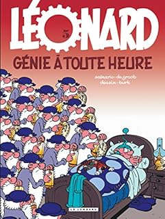 jaquette livre Léonard, tome 5 : Génie a toute heure