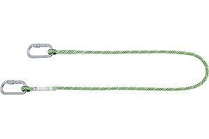 Honeywell Miller, Black 1032333 Miller Restraint Lanyard Kernmantel 1M + 2Cs20