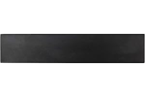 Rockingham Forge Porte-couteaux magnétique en bois de cerisier noir 30 cm - Rangement mural pour cuisine pouvant accueillir jusqu'à 5 couteaux/ustensiles avec fixations murales