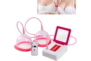 DZTBX Masajeador Eléctrico, Sujetador De Masajeador De Aumento De Pecho, Masajeador Inalámbrico USB, Aparato De Aumento De Pecho De Compresa Caliente, Creando Un Hermoso Pecho Anti - Caída