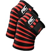 MuscleCloth Pro Knee Wraps Diz Bandajı 2'Li Paket