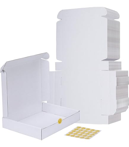 Verpacking MB-5 Maxibrief Lot de 10 cartons format A4 Blanc 350 x 250 x